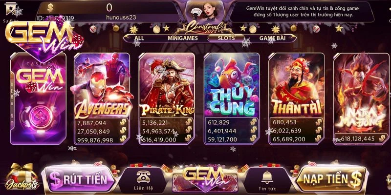 Nổ Hũ Gemwin - Bí Mật Giật Jackpot Từ Tân Thủ Đến Cao Thủ 2 Nổ Hũ GEMWIN - Game Đổi Thưởng Đáng Trải Nghiệm Hiện Nay