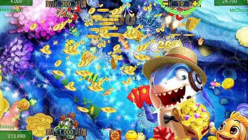Vua Săn Cá Đổi Thưởng Tại 68 Game Bài - Bí Quyết Thành Công Cho Newbie 2 Vũ khí tối tân nâng cấp theo số xu nạp vào